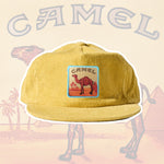 MUSTARD CAMEL CORD CAP